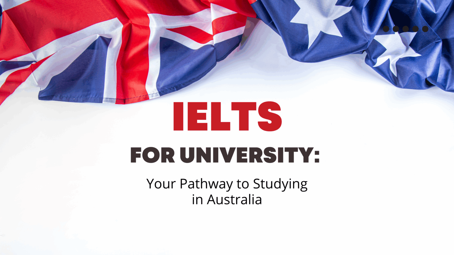 IELTS for university admission in Australia - preparation guide